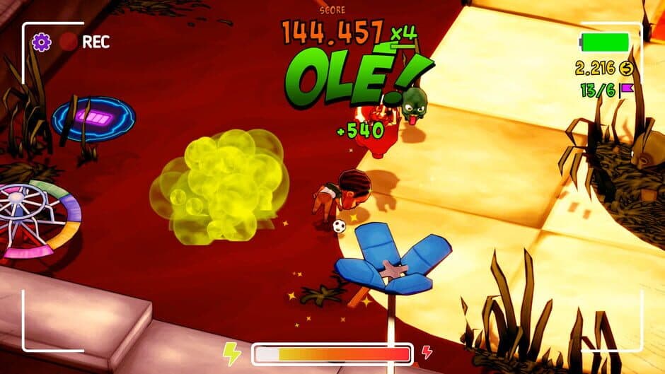 Скриншот 1 из Zumbi Olé: The Minigame