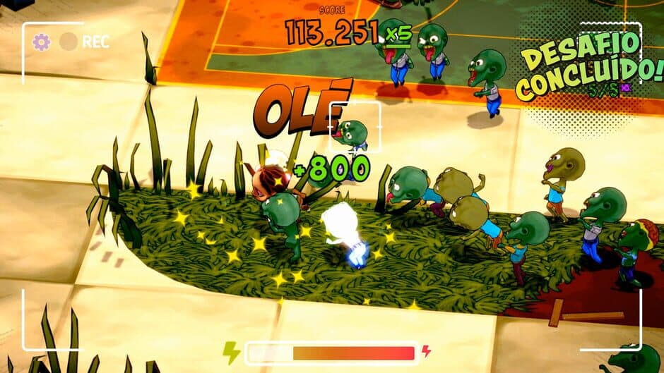 Скриншот 8 из Zumbi Olé: The Minigame