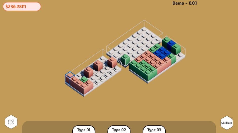 Скриншот 1 из An Incremental Game About Placing Blocks