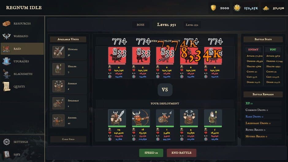 Скриншот 2 из Regnum Idle