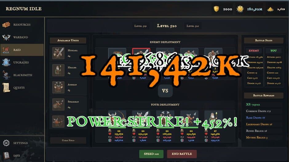 Скриншот 6 из Regnum Idle