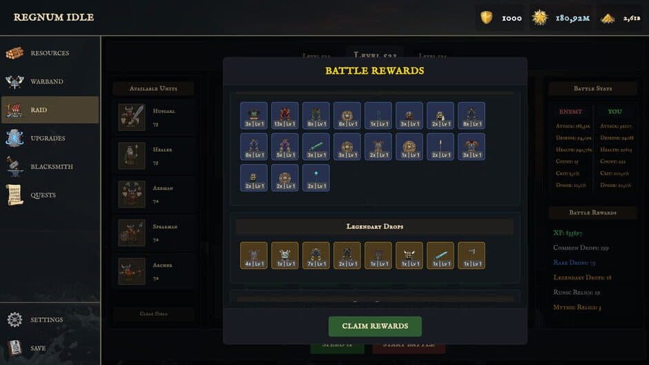 Скриншот 7 из Regnum Idle
