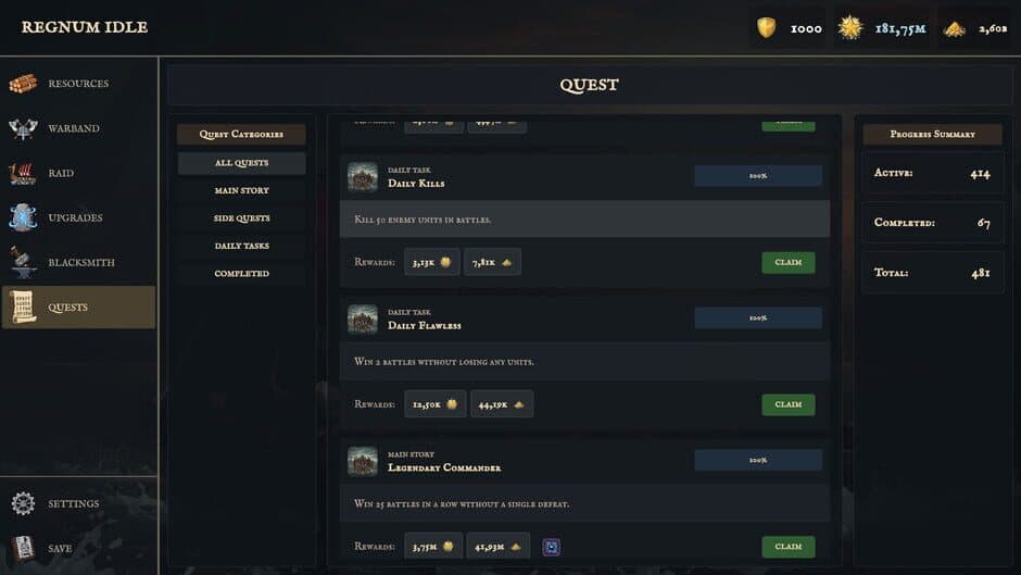 Скриншот 10 из Regnum Idle
