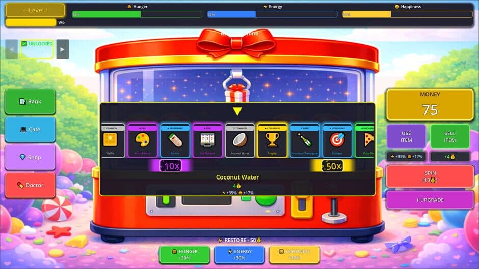 Скриншот 1 из Gift Drop Machine: Life Simulator