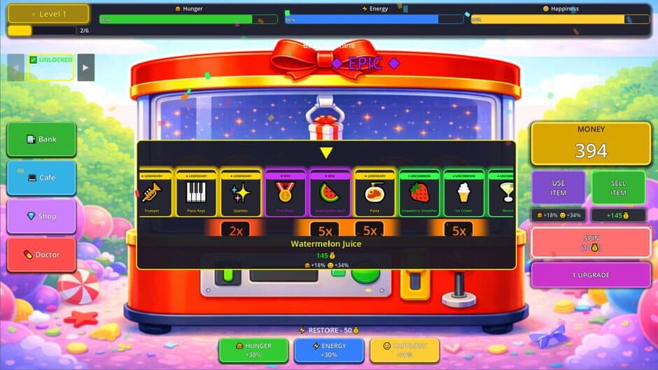 Скриншот 5 из Gift Drop Machine: Life Simulator