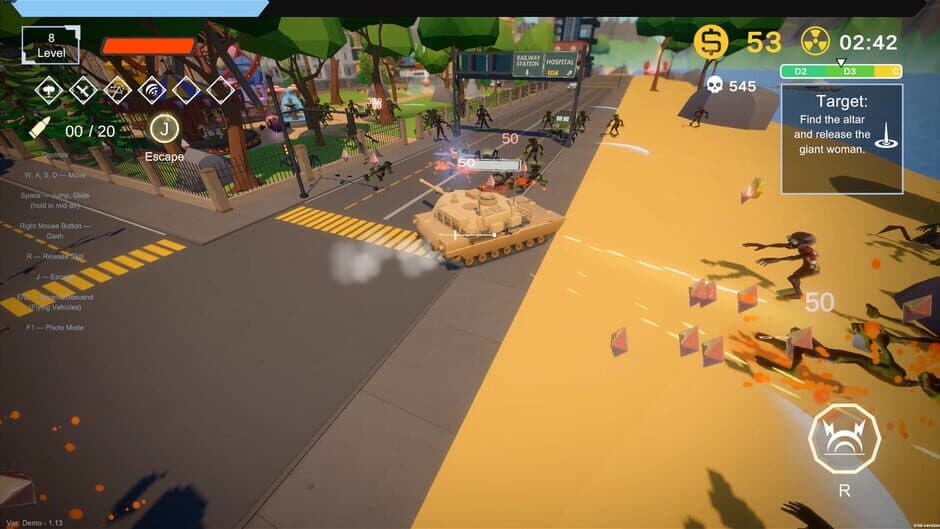 Скриншот 3 из DopePie Survivors 3D