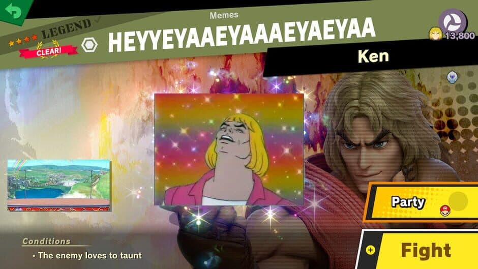 Скриншот 8 из Super Smash Bros. Ultimate: World of Memes