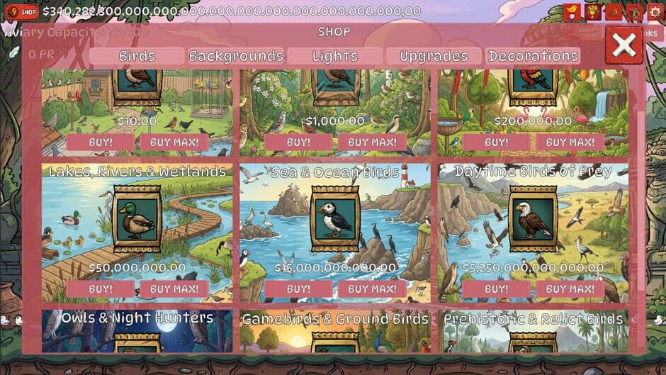 Скриншот 1 из Aviarium