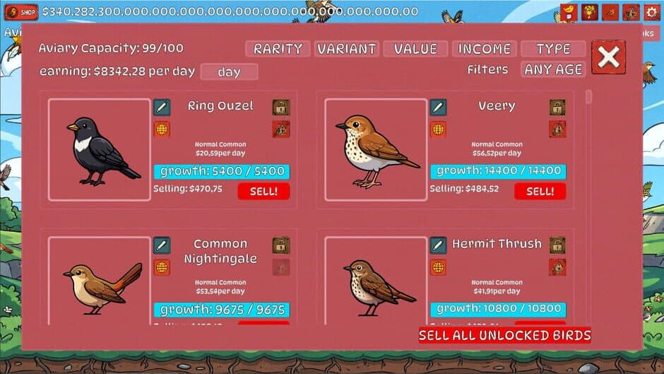Скриншот 6 из Aviarium