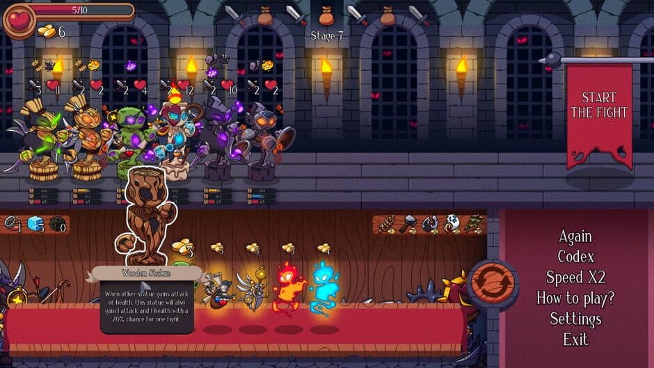 Скриншот 1 из Auto Statue Battle: The Forces of Evil