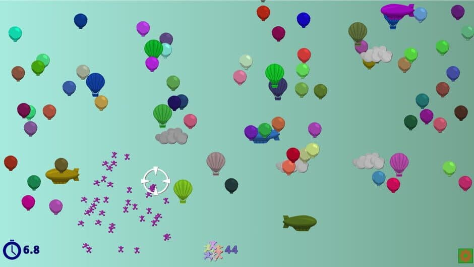 Скриншот 1 из Pop Balloons and Drop People