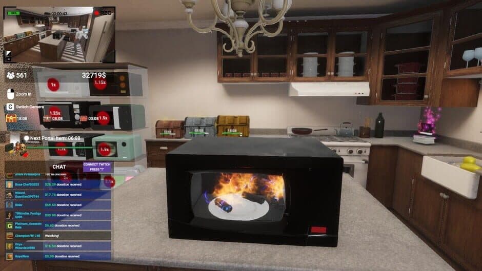 Скриншот 1 из Microwave Simulator