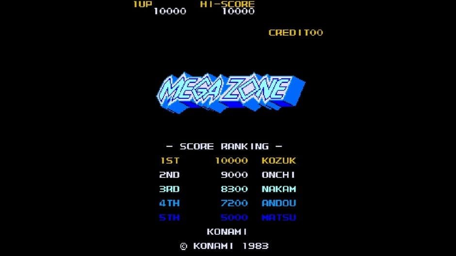 Скриншот 1 из Arcade Archives: Mega Zone