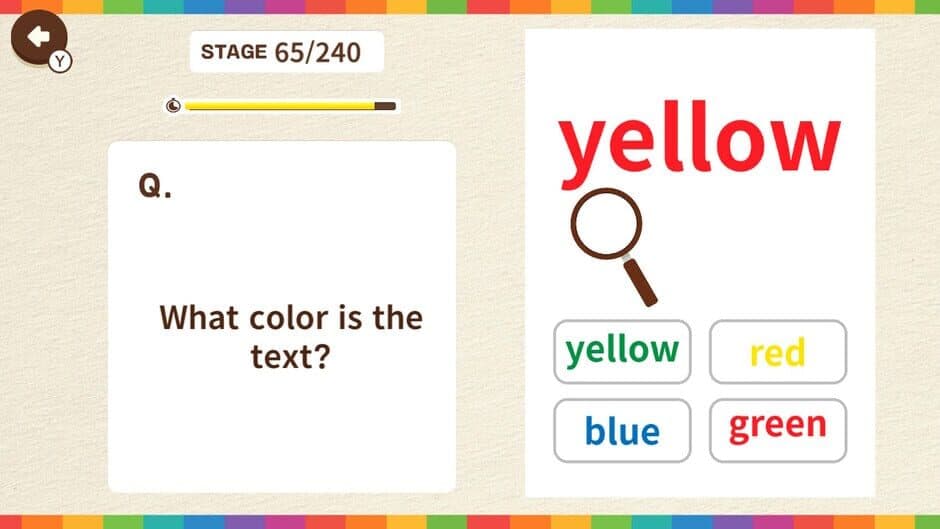 Скриншот 2 из Color Mismatch Brain Quiz