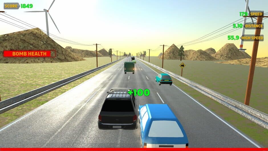 Скриншот 3 из Highway Roads Racer