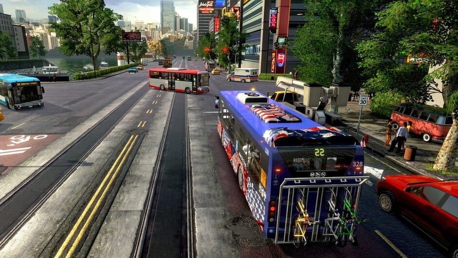Скриншот 1 из Bus Driving Simulator 24 City Roads & Farmer Simulator Bundle