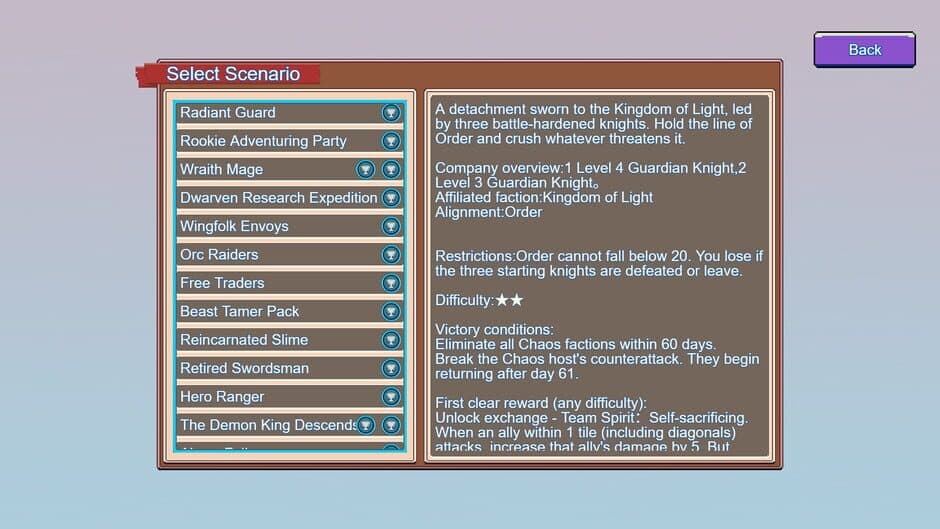 Скриншот 1 из Fantasy Wars: Endless Heroes
