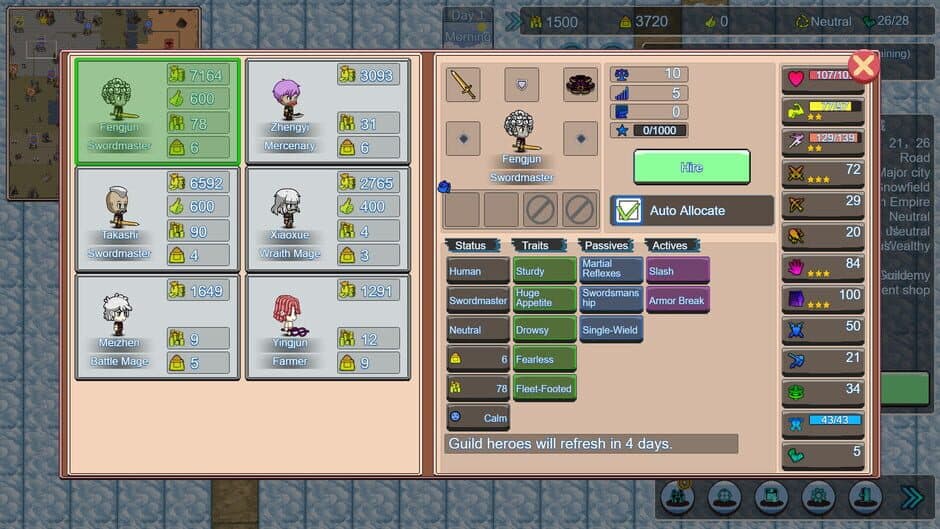 Скриншот 3 из Fantasy Wars: Endless Heroes
