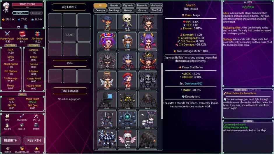 Скриншот 1 из Multiverse Idle