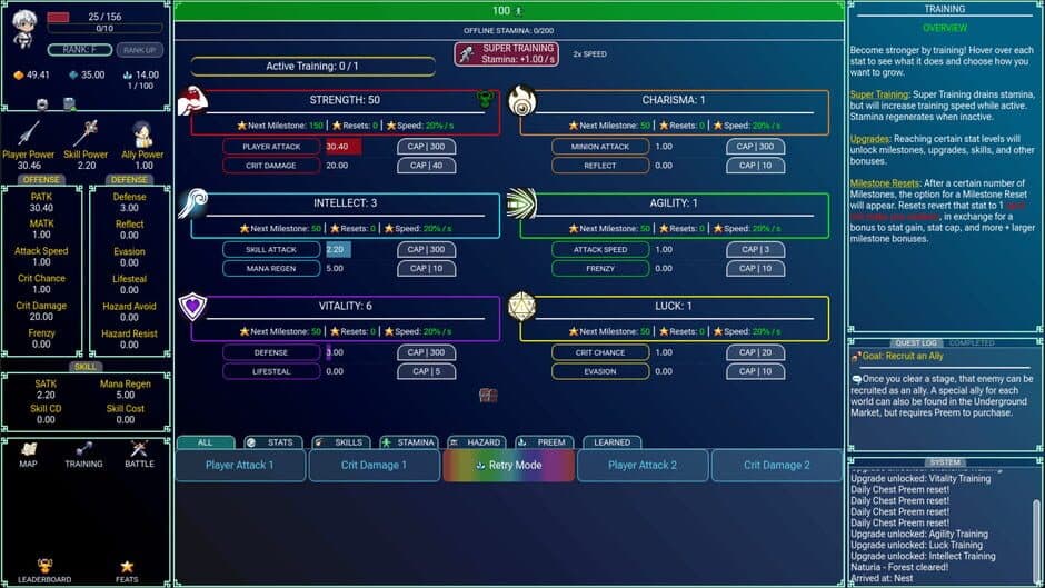 Скриншот 2 из Multiverse Idle