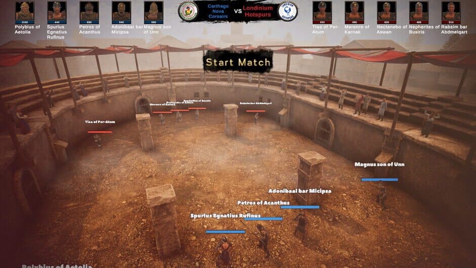 Скриншот 3 из Ludus Magnatus: Gladiator Manager Simulator
