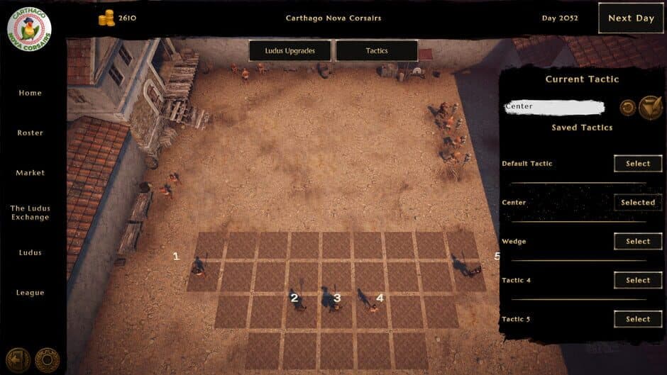 Скриншот 10 из Ludus Magnatus: Gladiator Manager Simulator