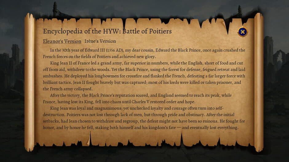 Скриншот 9 из Fire & Crown: A Romantic Tale of the Hundred Years' War