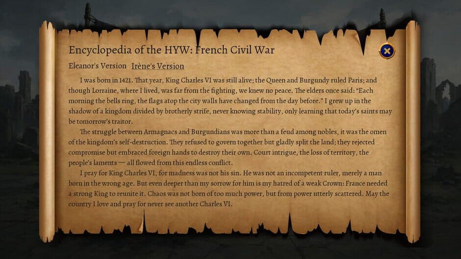Скриншот 10 из Fire & Crown: A Romantic Tale of the Hundred Years' War