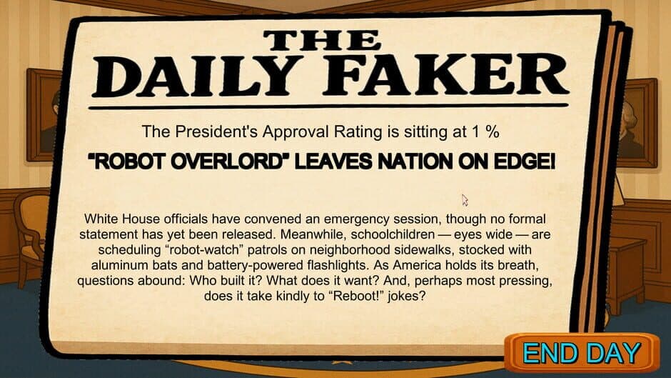 Скриншот 8 из FAFO Executive Order Simulator