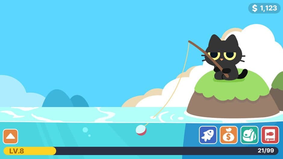 Скриншот 1 из Desktop Fishing Cat