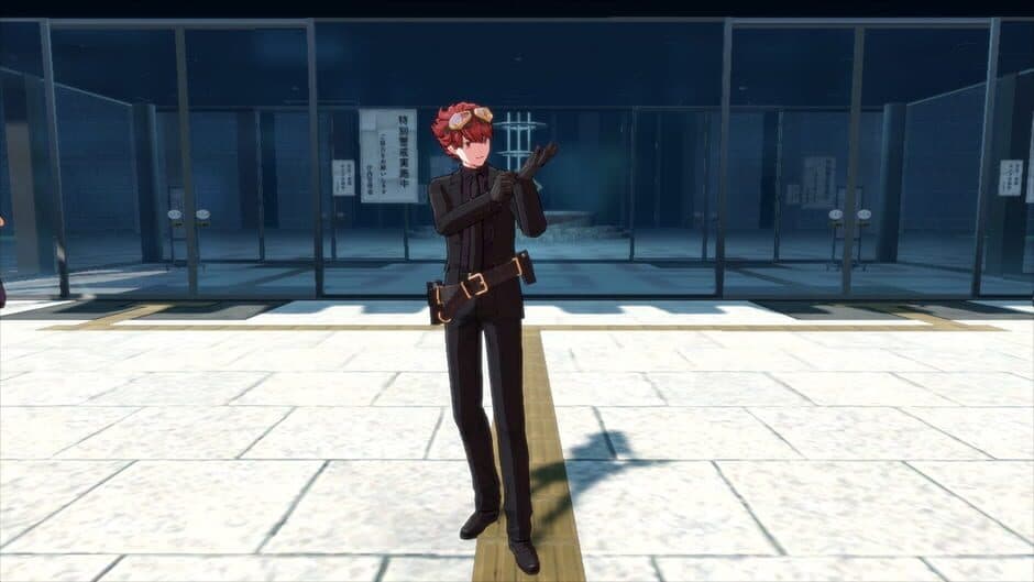 Скриншот 1 из Digimon Story: Time Stranger - Costume Public Safety Suit & Special Supplies Set