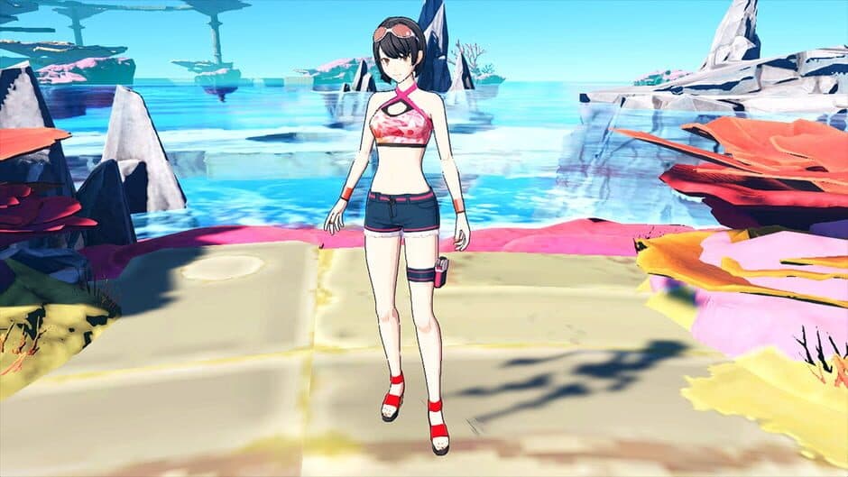 Скриншот 2 из Digimon Story: Time Stranger - Costume Swimwear Set