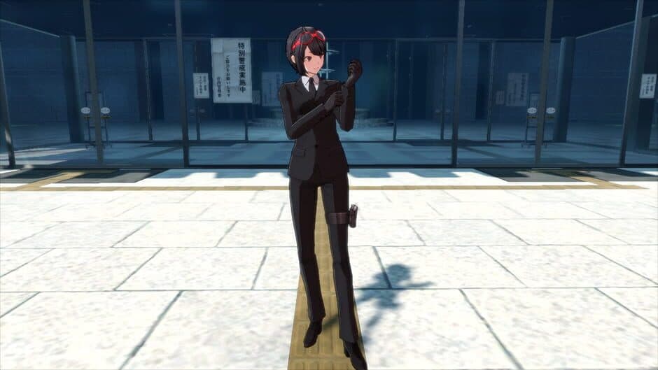 Скриншот 2 из Digimon Story: Time Stranger - Costume Public Safety Suit & Special Supplies Set