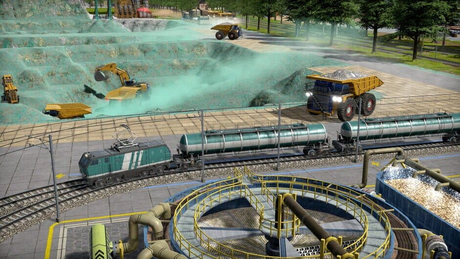 Скриншот 7 из Captain of Industry: Trains Expansion