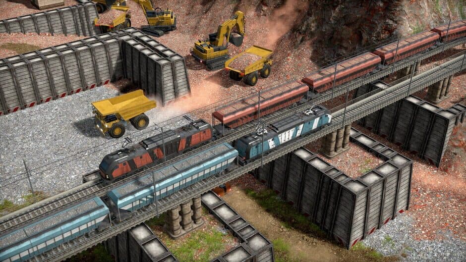 Скриншот 8 из Captain of Industry: Trains Expansion