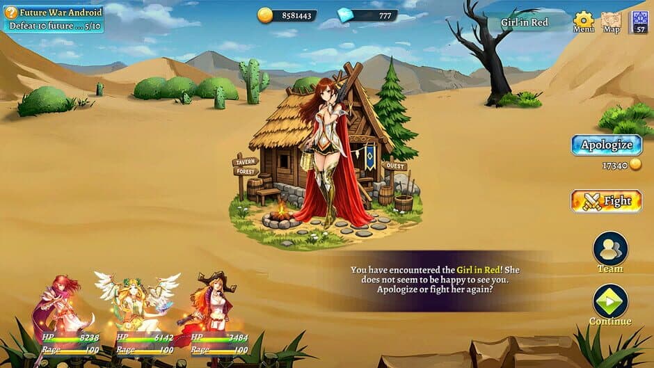 Скриншот 4 из Eternal Dreams: Poker RPG