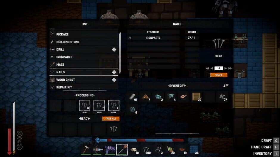 Скриншот 3 из Rocks Tools Hordes
