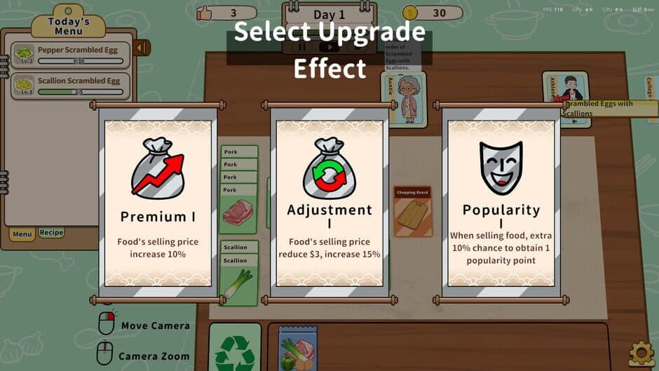 Скриншот 8 из Card Sim: Chinese Restaurant