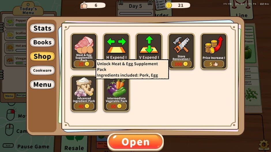 Скриншот 10 из Card Sim: Chinese Restaurant