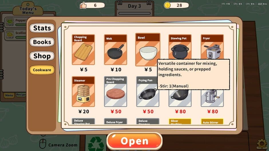 Скриншот 11 из Card Sim: Chinese Restaurant