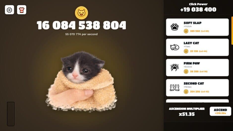 Скриншот 2 из Cat Meme Clicker