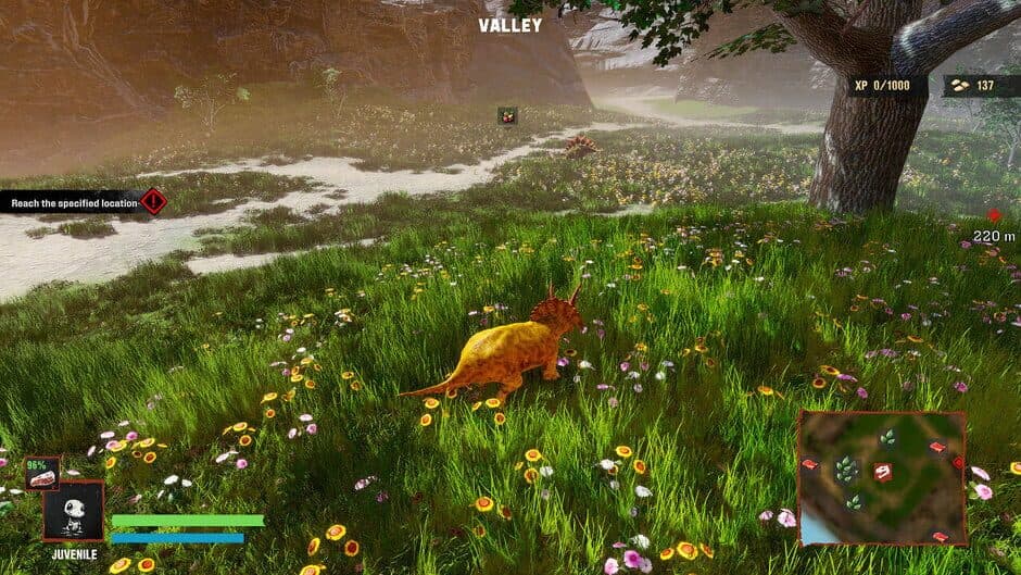 Скриншот 6 из Dinosaur Survival Simulator: Prehistoric RPG