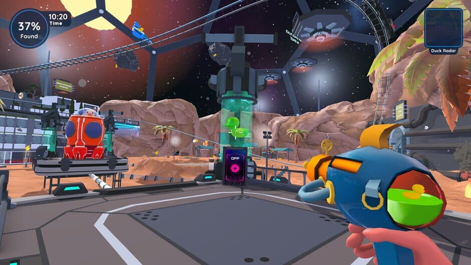 Скриншот 1 из Find 100 Ducks and Blast Them...in Space!!!