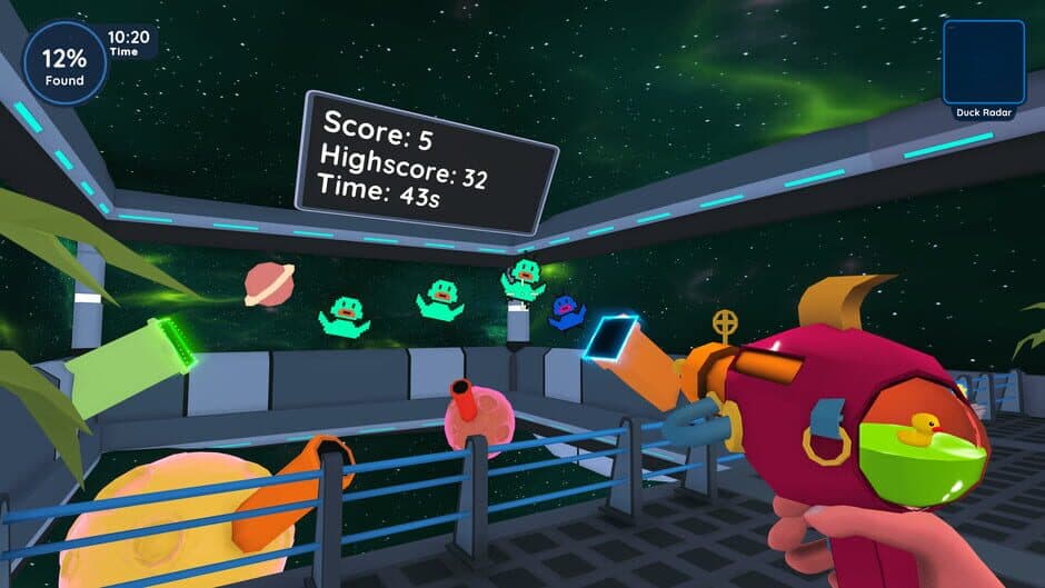 Скриншот 4 из Find 100 Ducks and Blast Them...in Space!!!