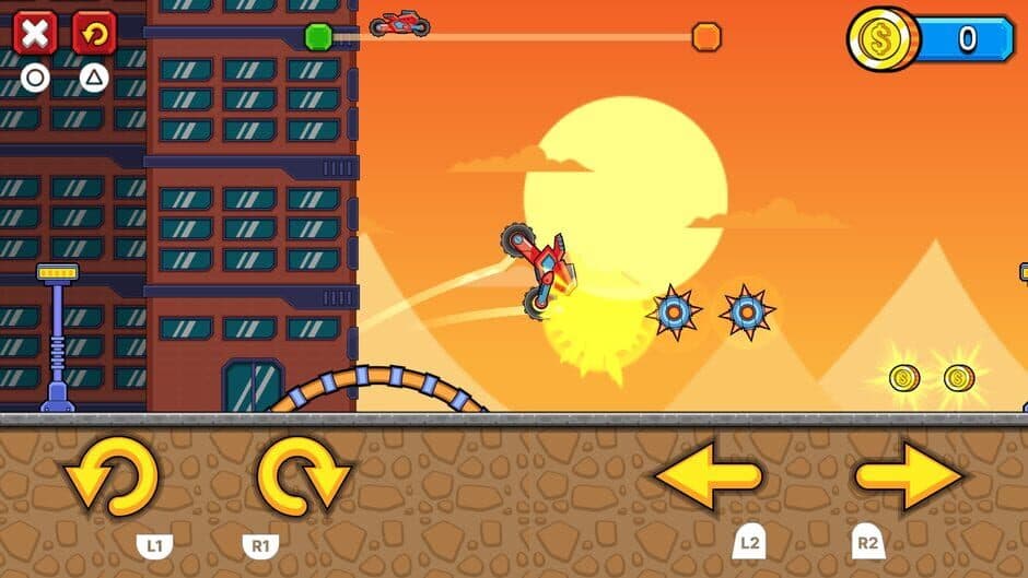 Скриншот 4 из Gravity Biker