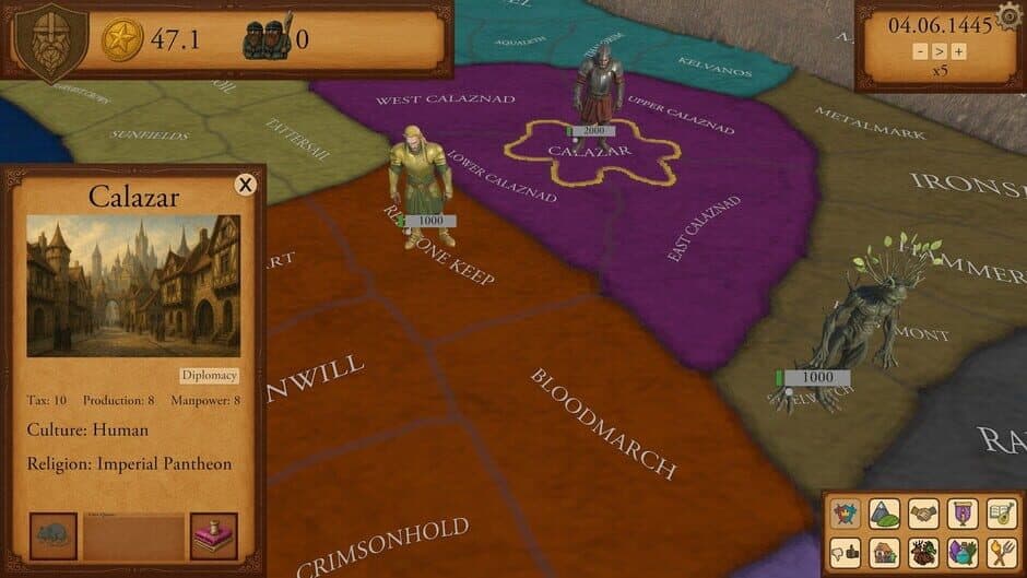 Скриншот 2 из Quill & Sword: Fate of Eryndor