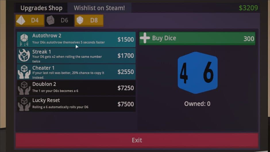 Скриншот 2 из Dice Roller Incremental
