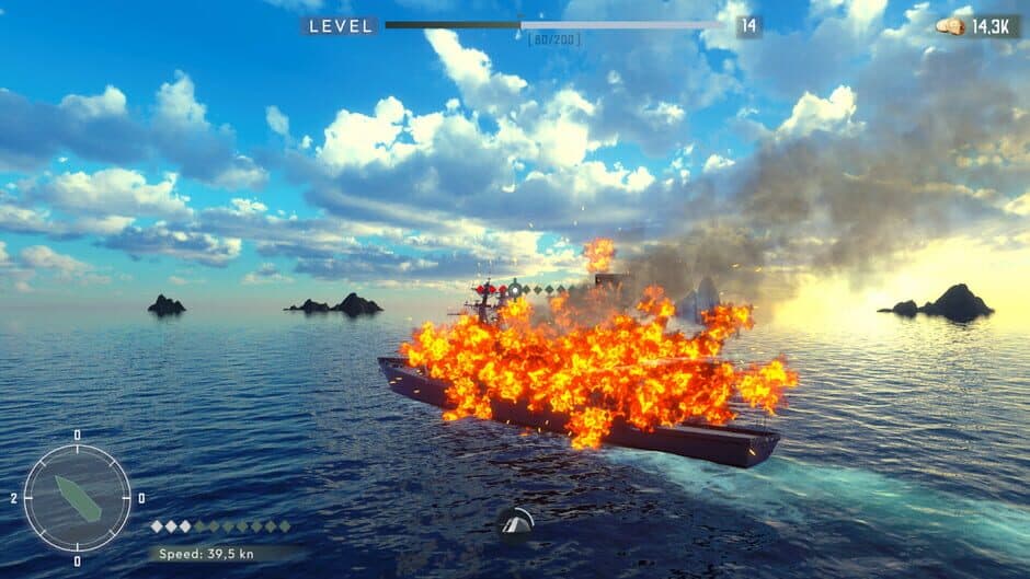 Скриншот 3 из Sea War Naval Supremacy