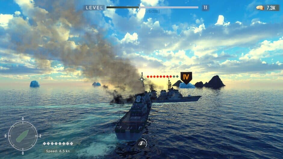 Скриншот 8 из Sea War Naval Supremacy
