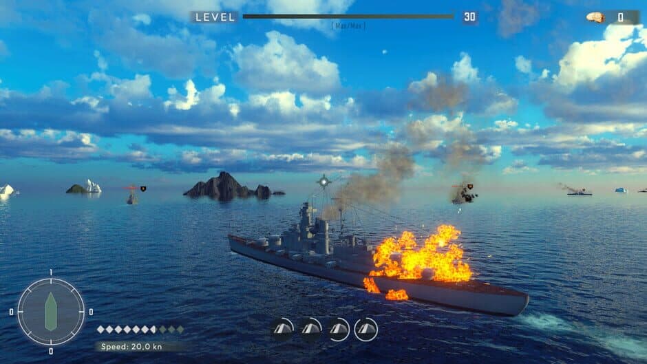 Скриншот 10 из Sea War Naval Supremacy